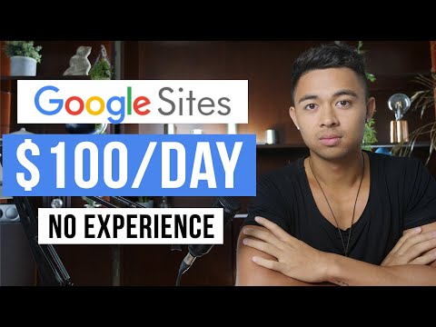Get Paid $100/day+ From Google Sites! *NEW METHOD* (Make Money Online WORLDWIDE)