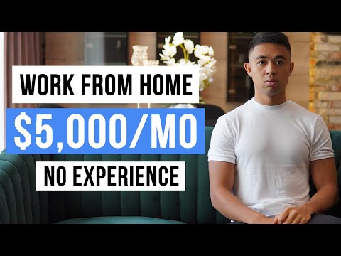 7 High Paying Work From Home Jobs No Experience Needed (2022)