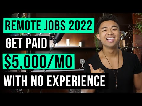 TOP 3 Remote Jobs For Beginners With No Experience (2022)