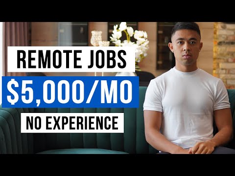 7 Remote Jobs No Experience Worldwide (2022)