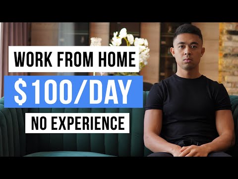 7 Work From Home Jobs that Pay $100/day+ (In 2022)