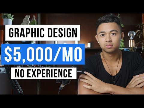 How To Make Money Online with Graphic Design In 2022 (For Beginners)