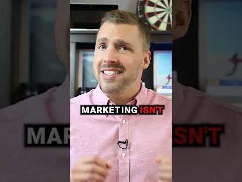 What is Marketing? (…it's not JUST advertising) #shorts
