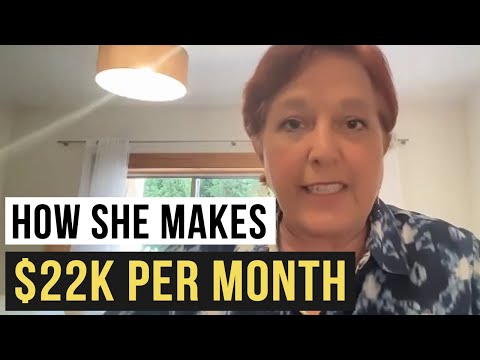 How She Makes $22,000 Per Month At 72 Years Old (Make Money Online)