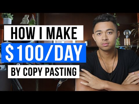 How To Make Money Online By Copy And Paste in 2022 (For Beginners)