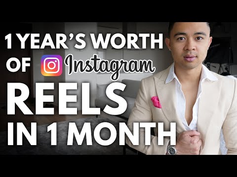 How I Created 1 Year’s Worth Of Instagram Reels In 1 Month