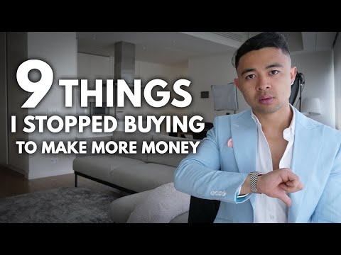 9 Things I Stopped Buying To Make More Money