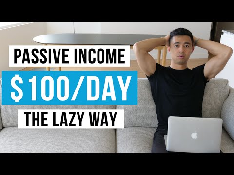5 Laziest Passive Income Ideas ($100/day+)
