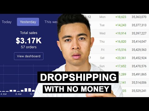 How To Make Money With Dropshipping With No Money In 2023 (For Beginners)